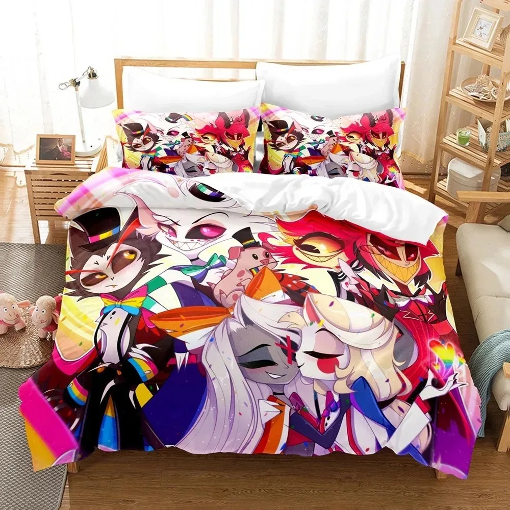 Home Textiles Classic Fashion - Parure de lit tendance motif dessin
