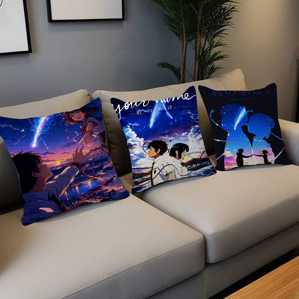 Home Textiles Classic Fashion - Housse de coussin classique Anime Your