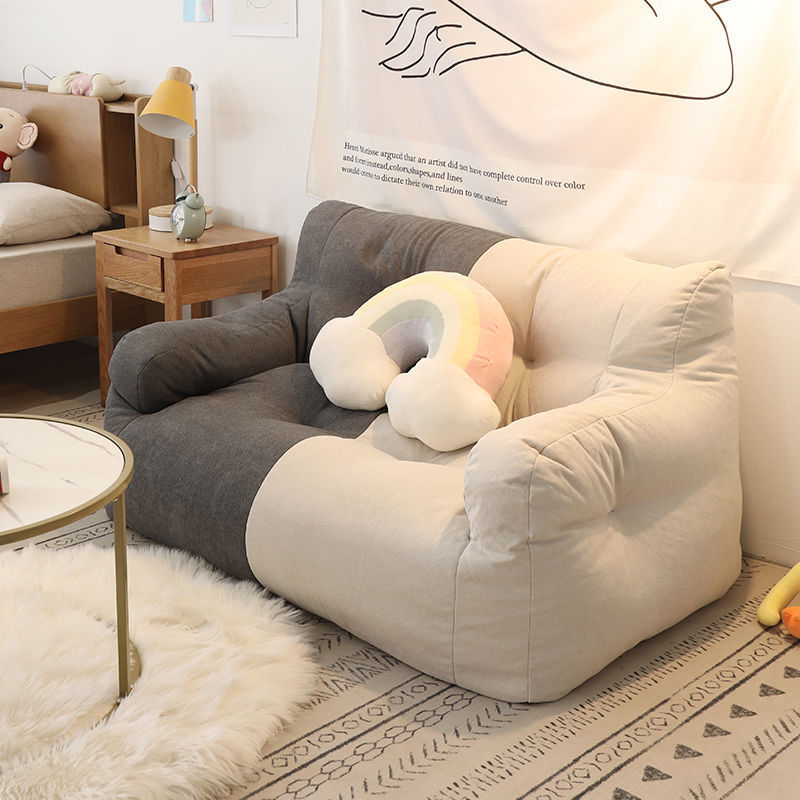 Floor Cushion Pouf - Canapés poufs 2 places, confortables et