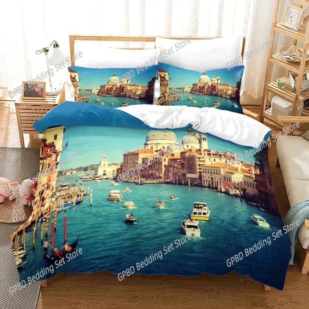 Home Textiles New York - Parure de lit imprimée en 3D,