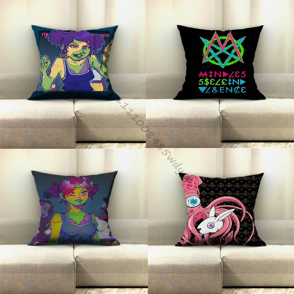 Jimmy Home Textiles - M-Mindless Self Indulgence Jimmy Coussin décoratif