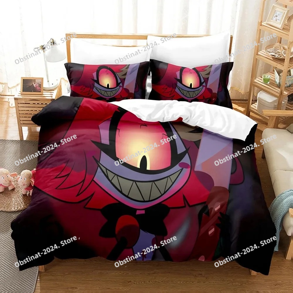 Home Textiles Classic Fashion - Mode dessin animé Hazbin hôtel ensemble
