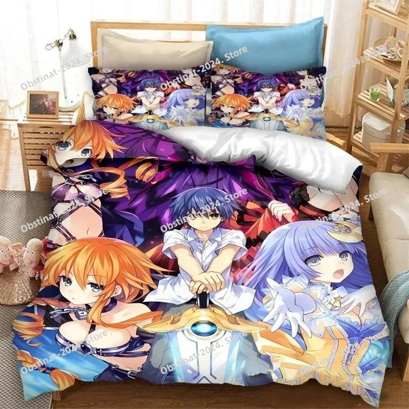 Parure de lit Anime Date A Liv - Home Textiles Classic Fashion avis et prix