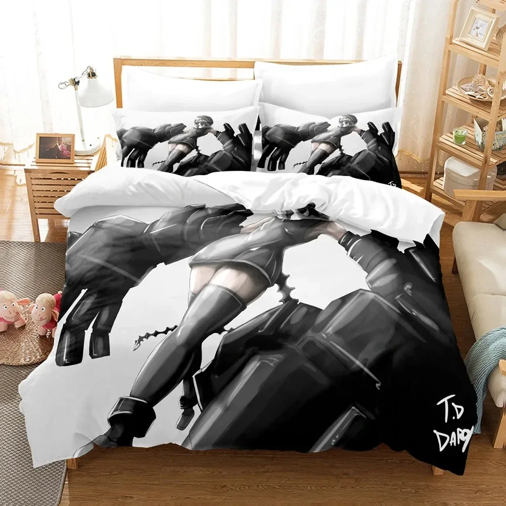 Black Rock Shooter housse de c - Home Textiles Classic Fashion avis et prix