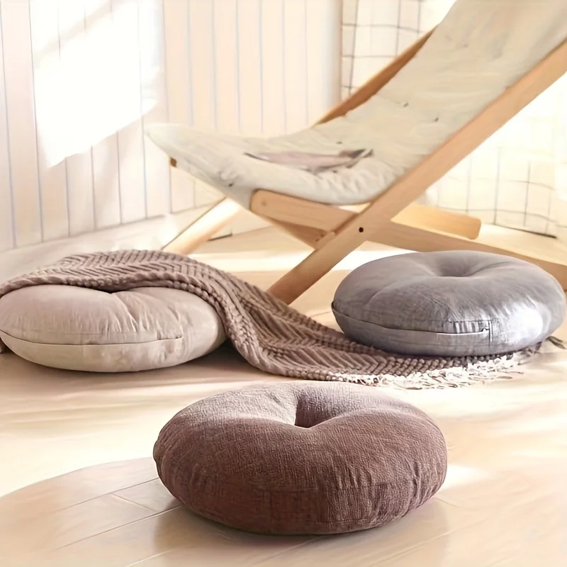 Coussin rond épais, oreiller d - Floor Cushion Pouf avis et prix