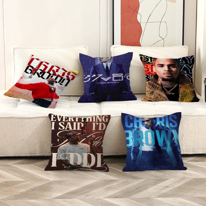 Housse de coussin Chris Brown, - Home Textiles Classic Fashion avis et prix