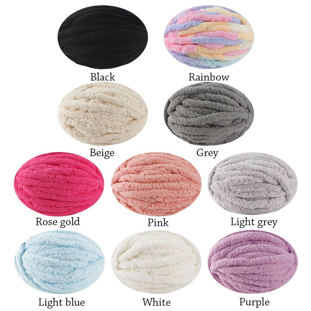 Fil Chenille Multicolore Doux  - Throw Blanket Chunky Knit avis et prix