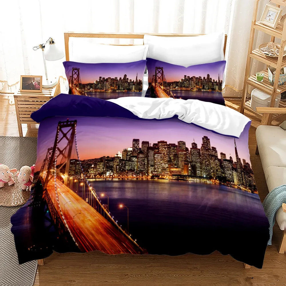 Parure de lit avec vue nocturn - Home Textiles New York avis et prix