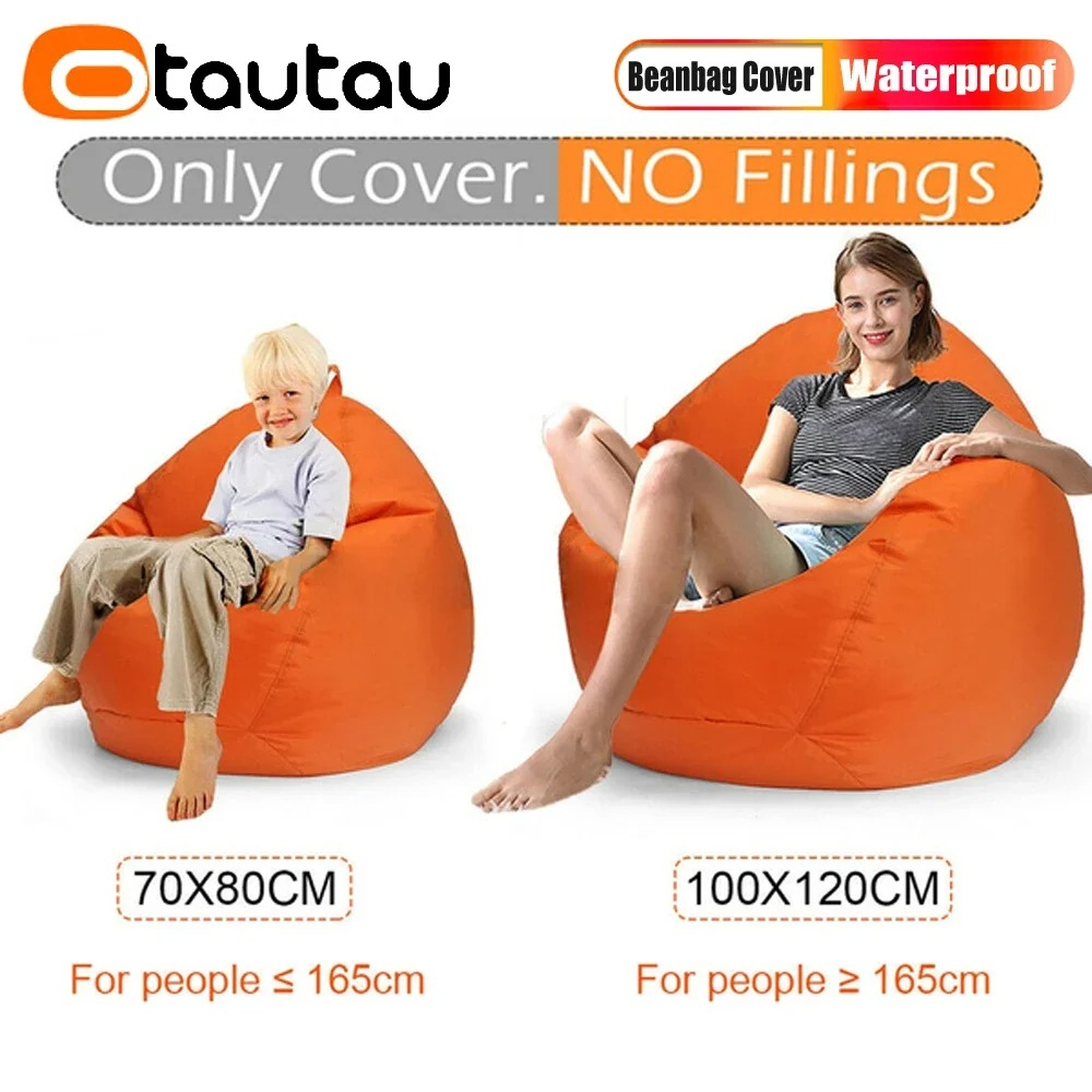 OTAUTAU-Juste de pouf étanche  - Floor Cushion Pouf avis et prix