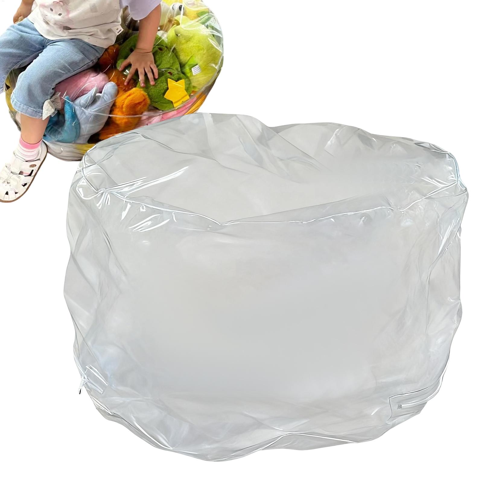 Chaise de rangement transparen - Floor Cushion Pouf avis et prix