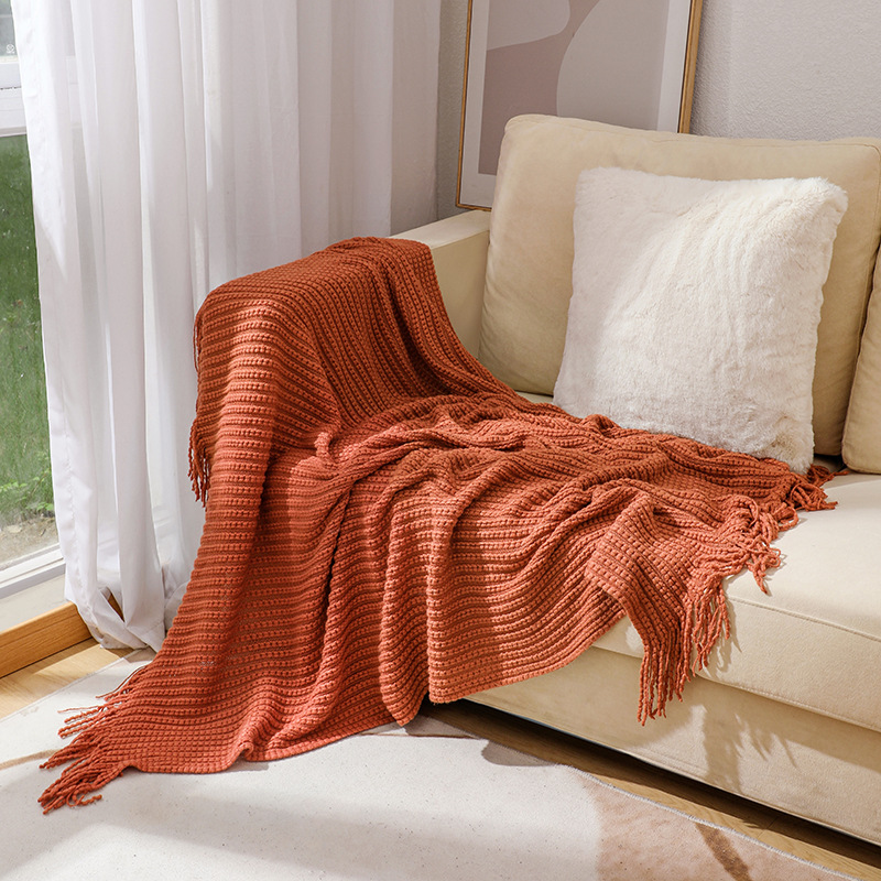 Textile ville nordique jeter c - Throw Blanket Chunky Knit avis et prix