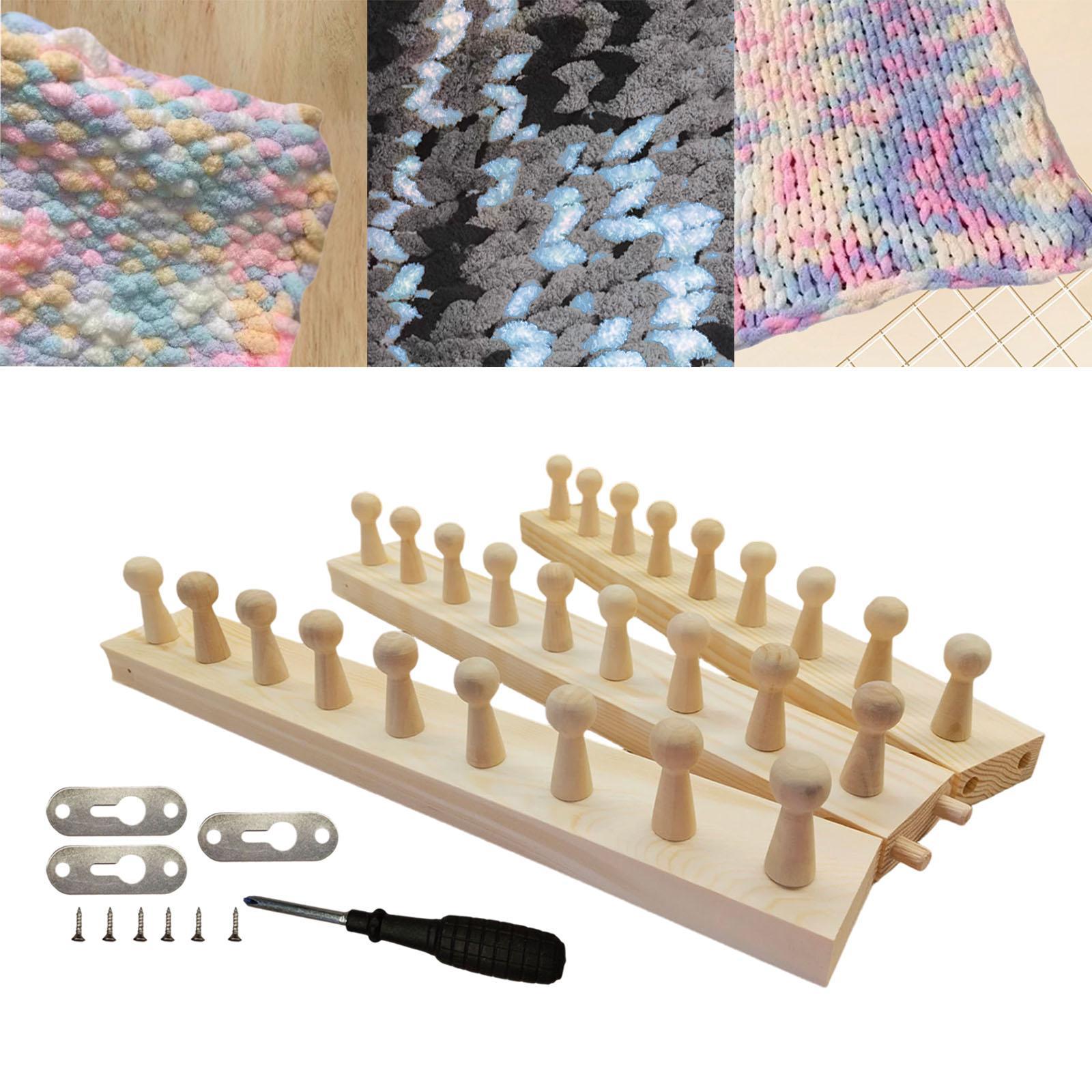 Kit de métier à tisser de coul - Throw Blanket Chunky Knit avis et prix