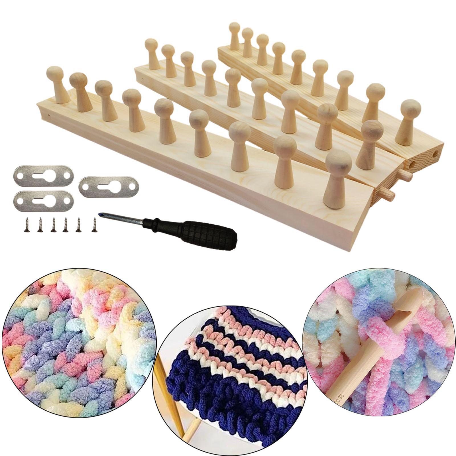 Kit de métier à tisser de coul - Throw Blanket Chunky Knit avis et prix
