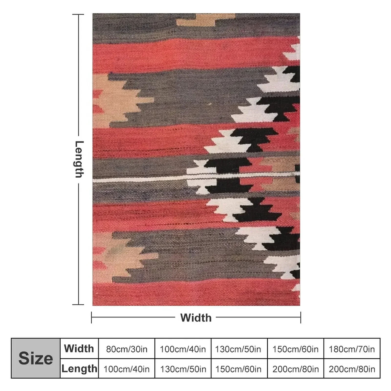 Couverture décorative Kelim de - Home Textiles Classic Fashion avis et prix